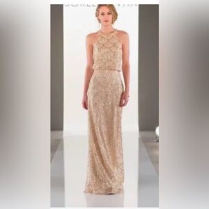 SORELLA VITA Blush Sequin Dress